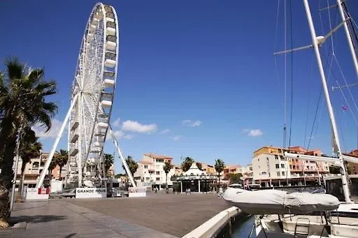 Port Brescou Iii, T2 Au Centre Port Avec Parking Et Clim شقة *