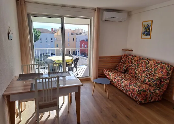 Port Brescou Iii, T2 Au Centre Port Avec Parking Et Clim * آجد